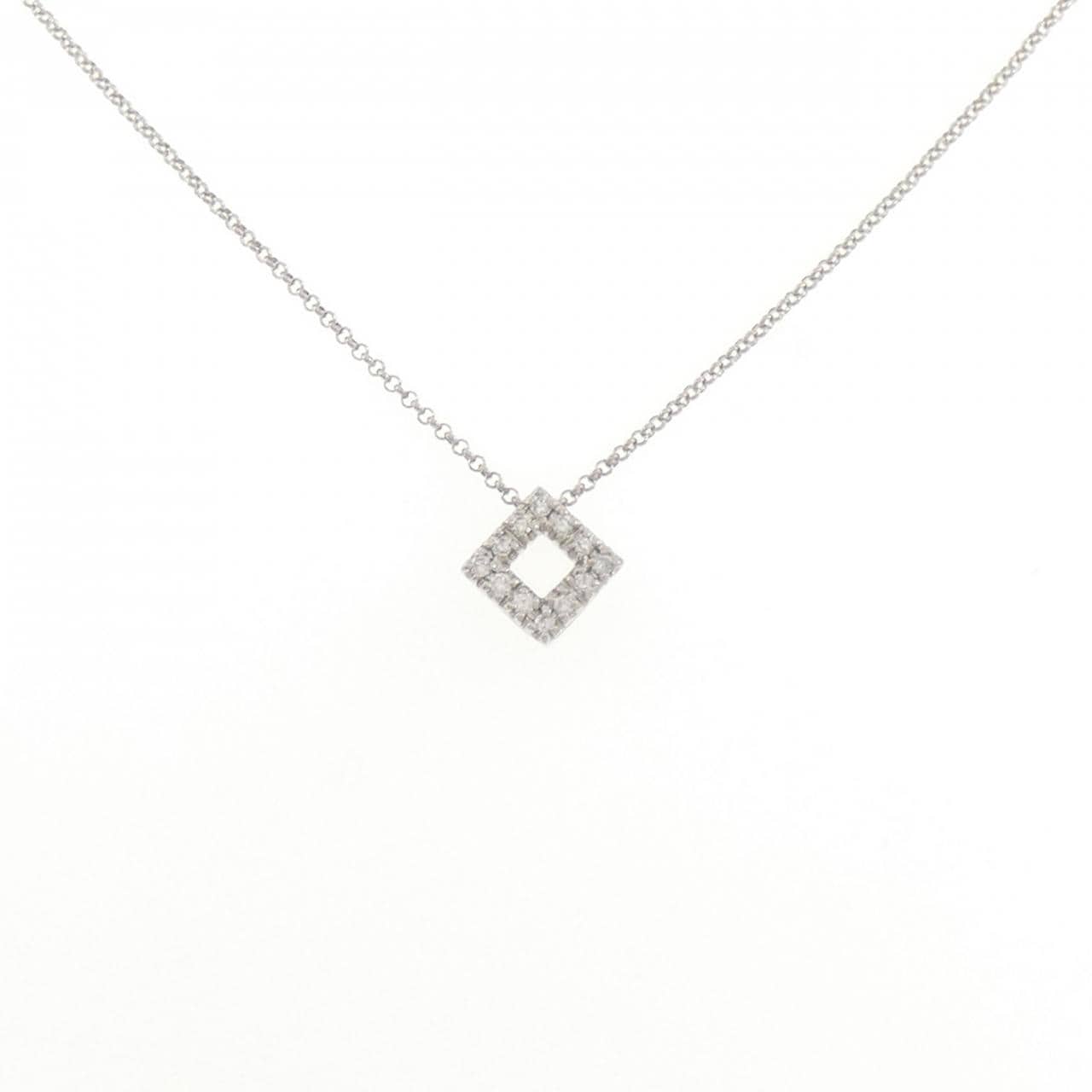 PT900/PT850 ダイヤモンド ネックレス 0.08CT