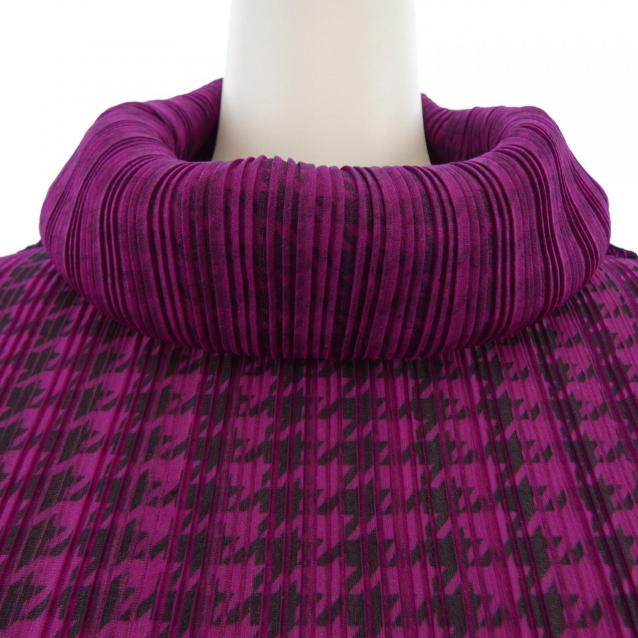 プリーツプリーズ PLEATS PLEASE 2013 千鳥格子 PP33-FK383 7568105 トップス