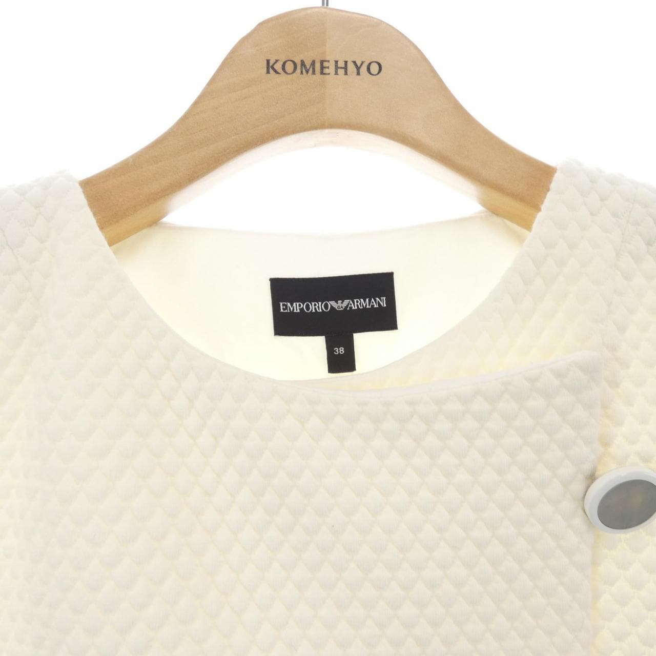 エンポリオアルマーニ EMPORIO ARMANI ノーカラージャケット