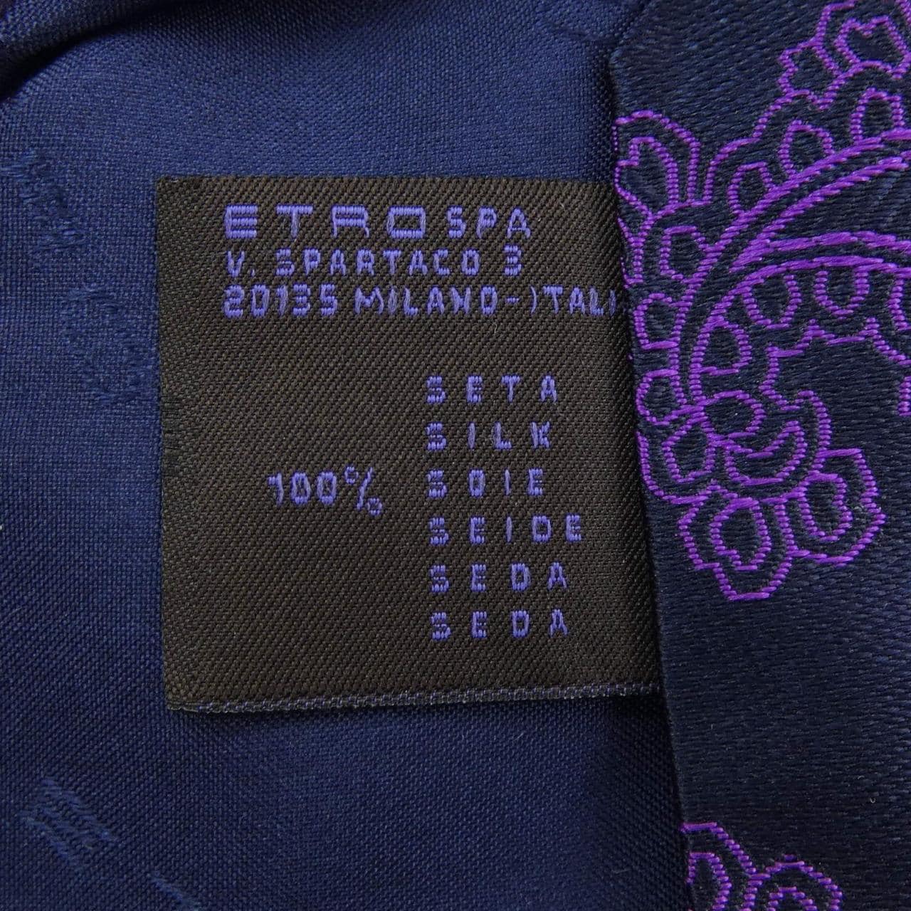 エトロ ETRO NECKTIE