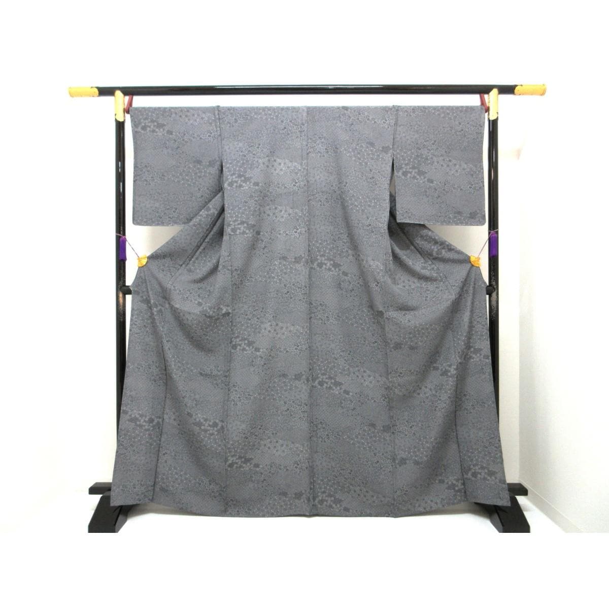 【未使用品】単衣　江戸小紋　身幅２Ｌ寸
