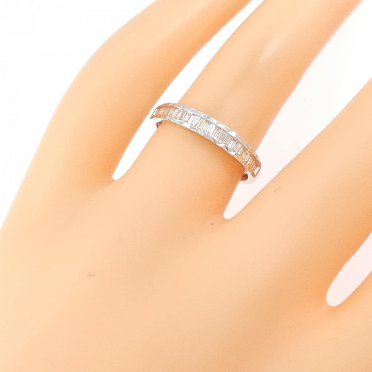 K18WG ダイヤモンド リング 0.20CT