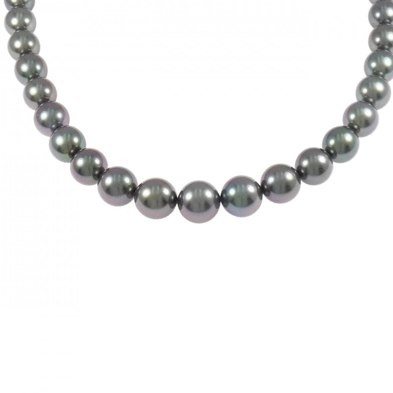 ミキモト 黒蝶パール ネックレス 8-11mm