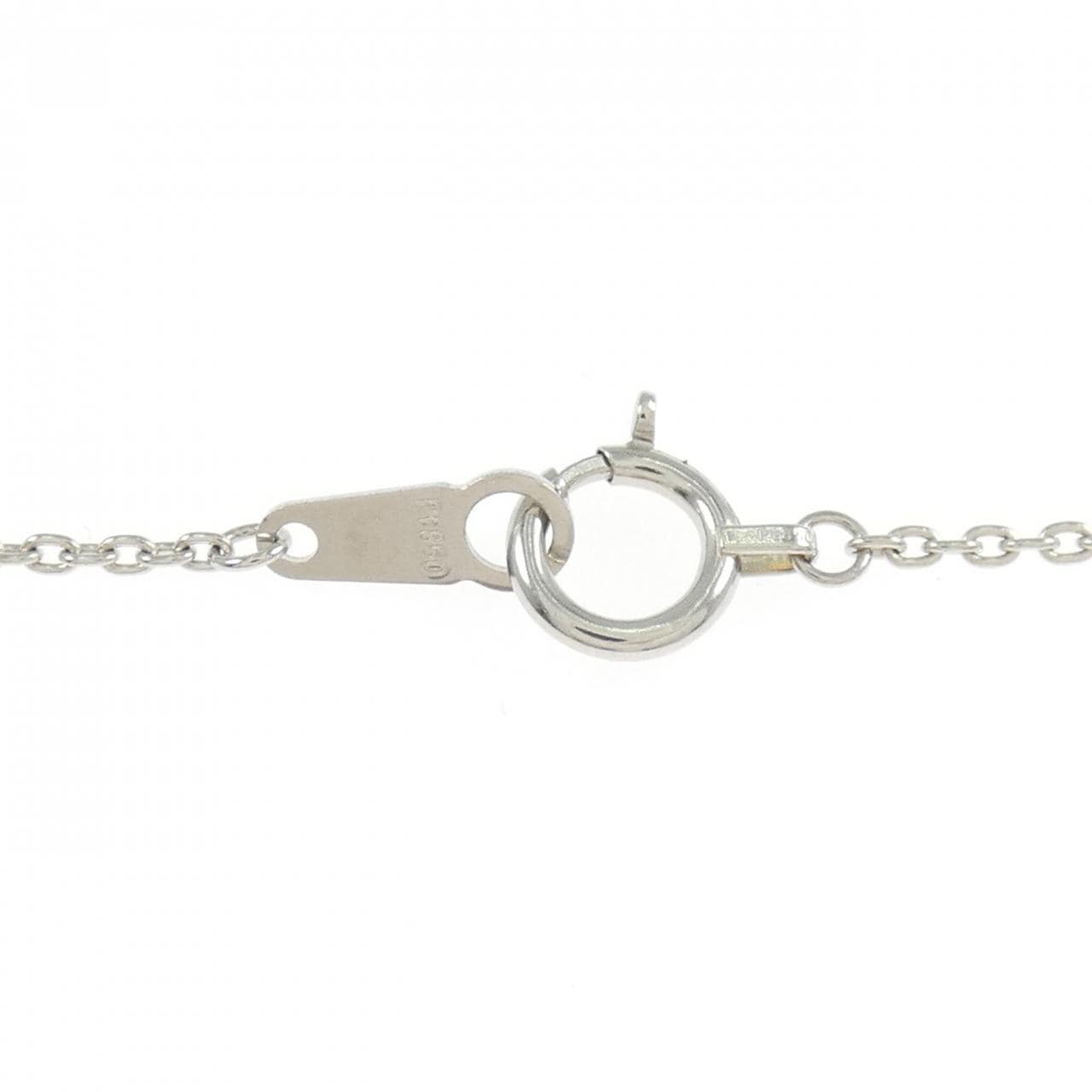 【リメイク】PT900/PT850 ダイヤモンド ネックレス 1.500CT LY SI2 ファンシーカット