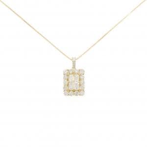 【新品】K18YG ダイヤモンド ネックレス 1.00CT