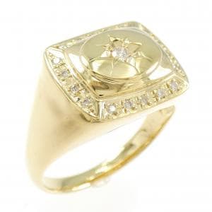 【新品】K18YG ダイヤモンド リング 0.17CT
