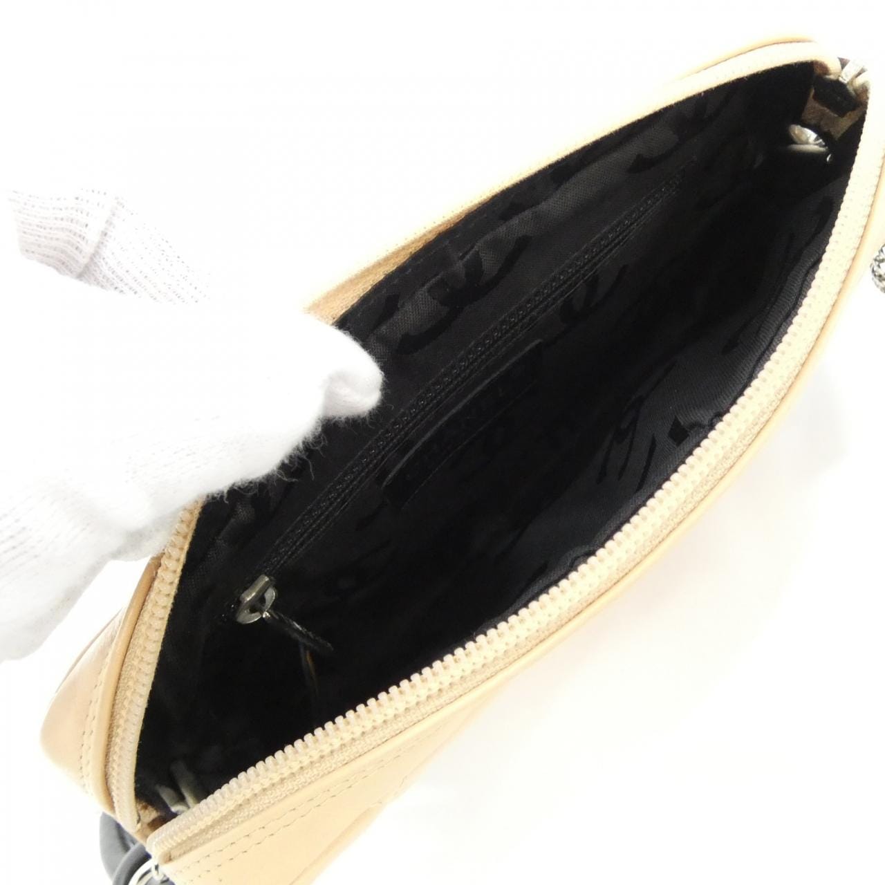 【ヴィンテージ】シャネル カンボン ライン 25175 ショルダーバッグ