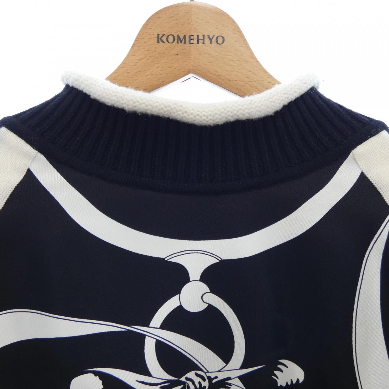 エルメス HERMES 2H2831DTツイルレーヌ ニット