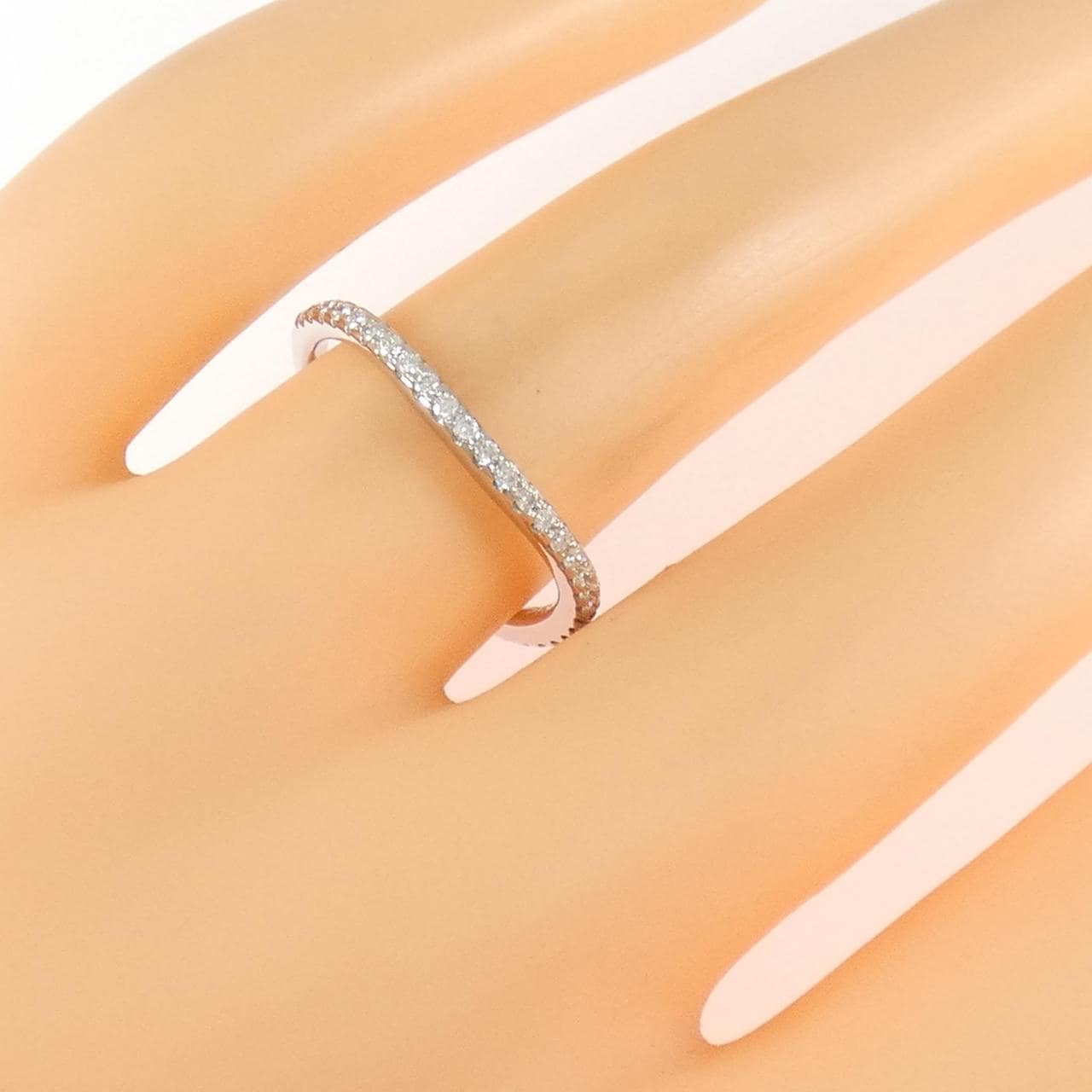 PT950 ダイヤモンド リング 0.20CT