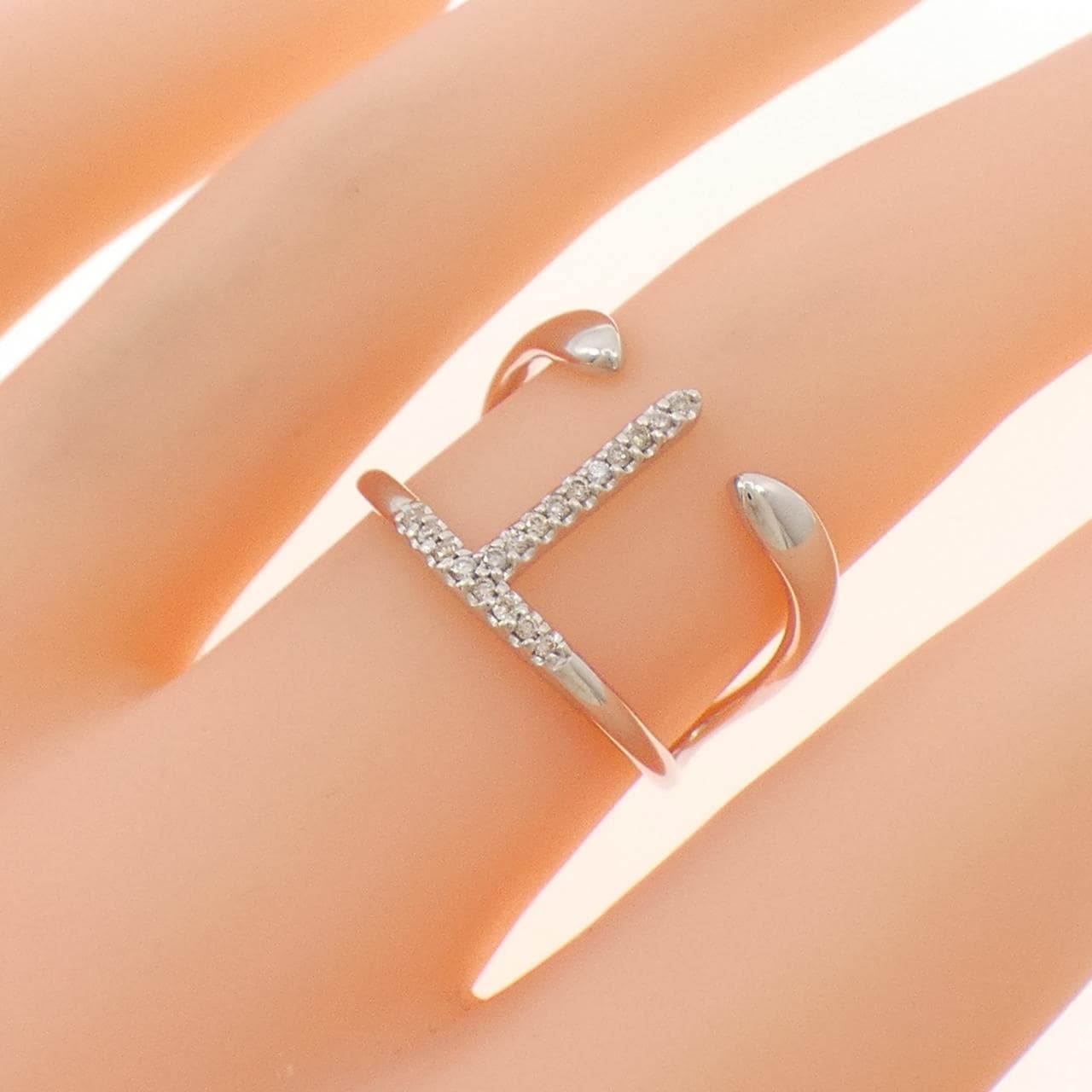 ヒロタカ ダイヤモンド リング 0.09CT