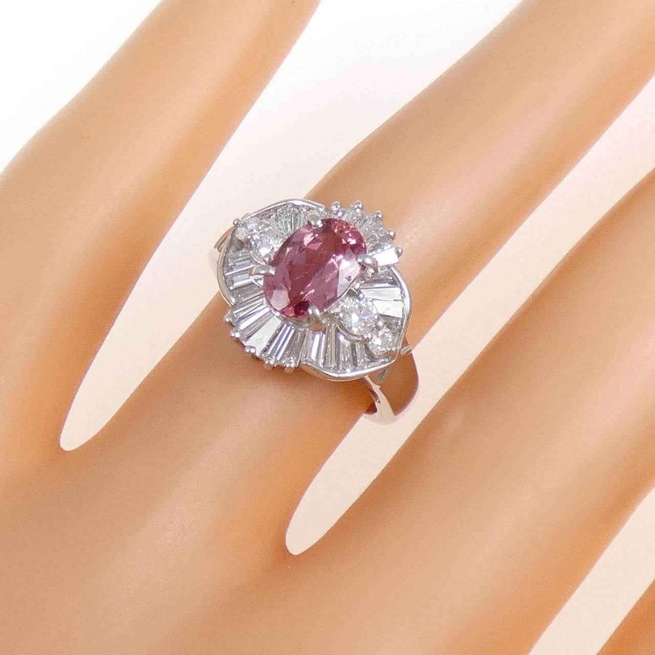 PT900 インペリアルトパーズ リング 1.26CT