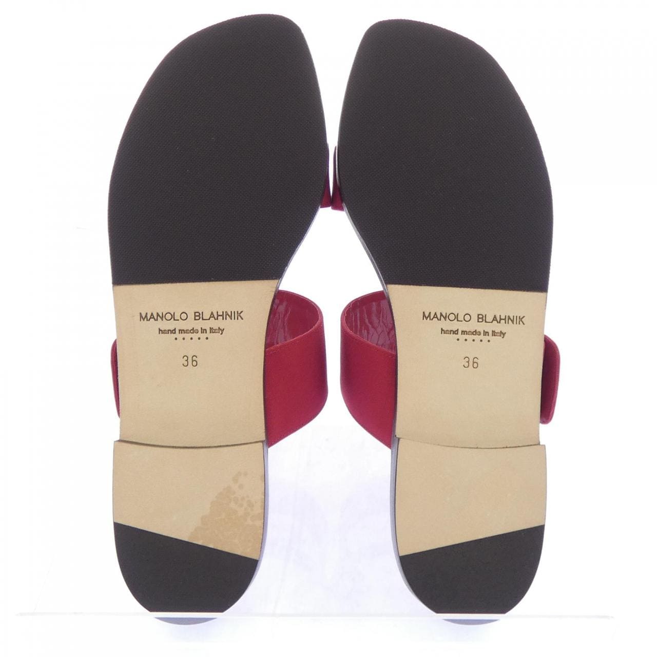 マノロブラニク MANOLO BLAHNIK TITUBAFLAT サンダル