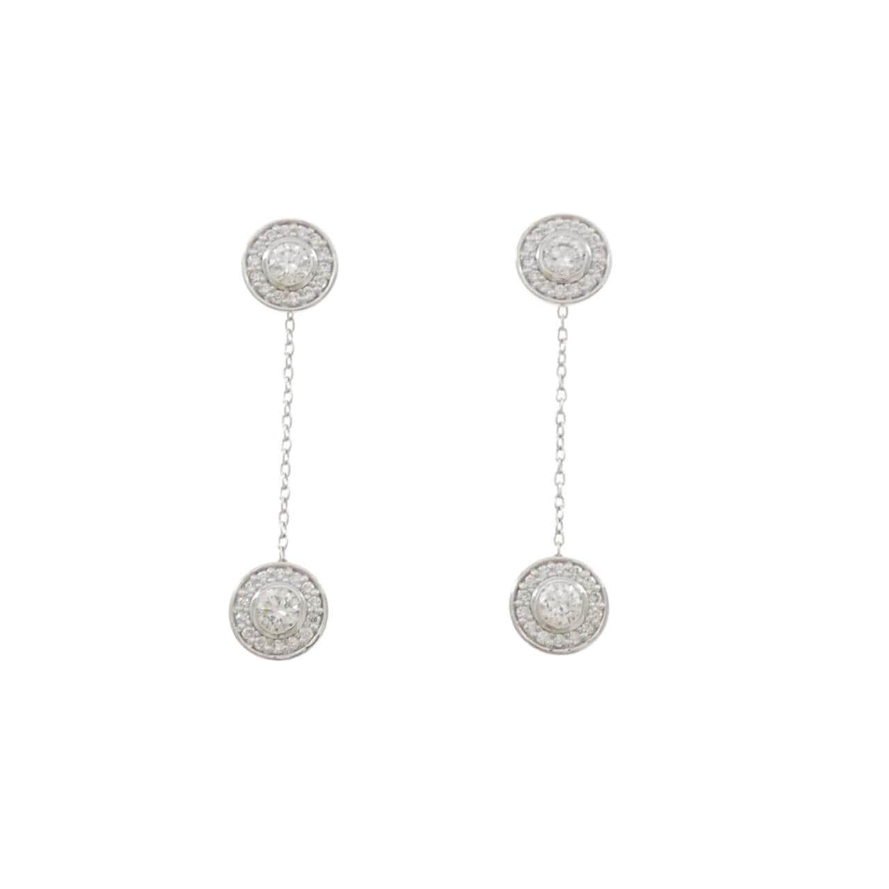 フォーエバー　マーク ダイヤモンド ピアス 0.649CT