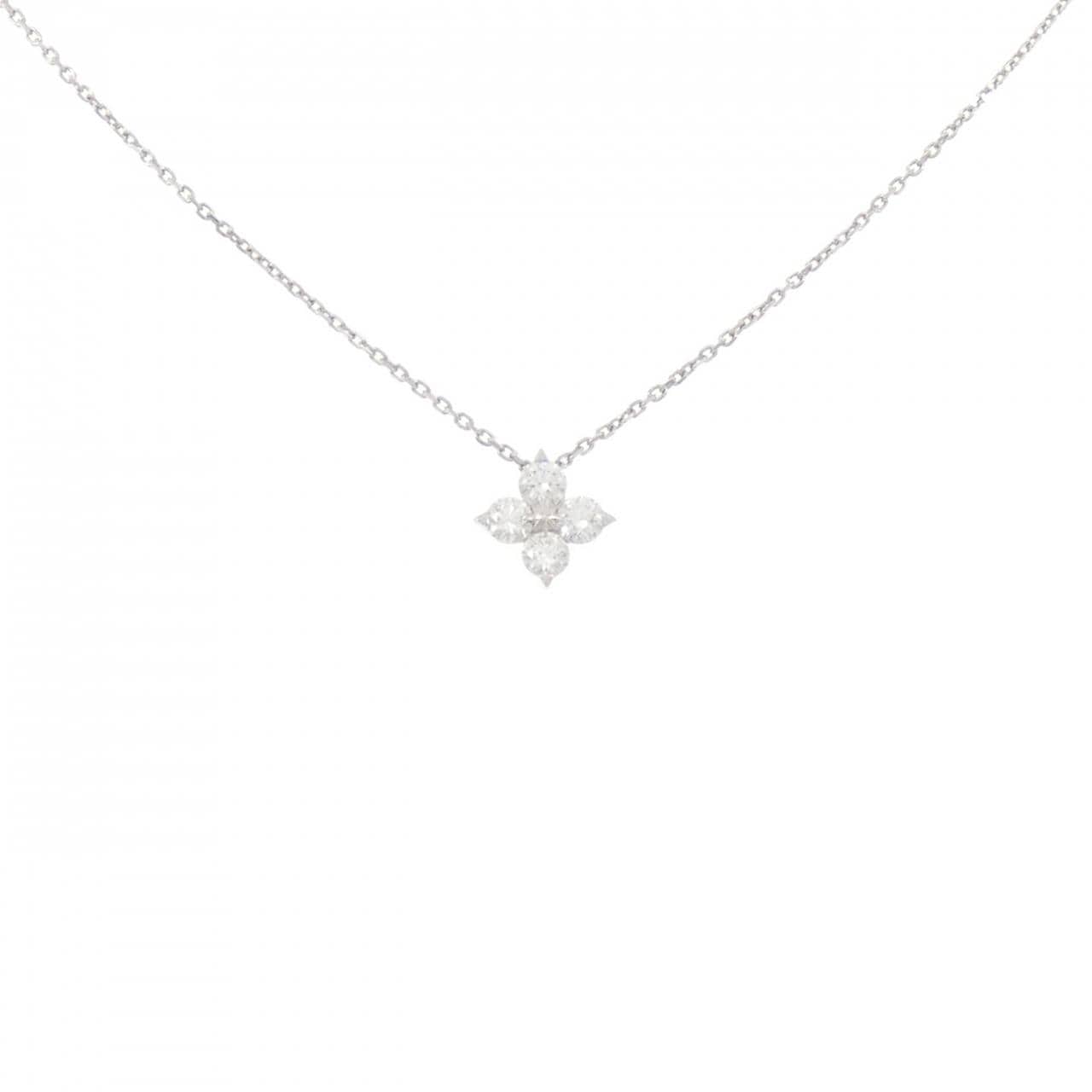 スタージュエリー フラワー ダイヤモンド ネックレス 0.25CT