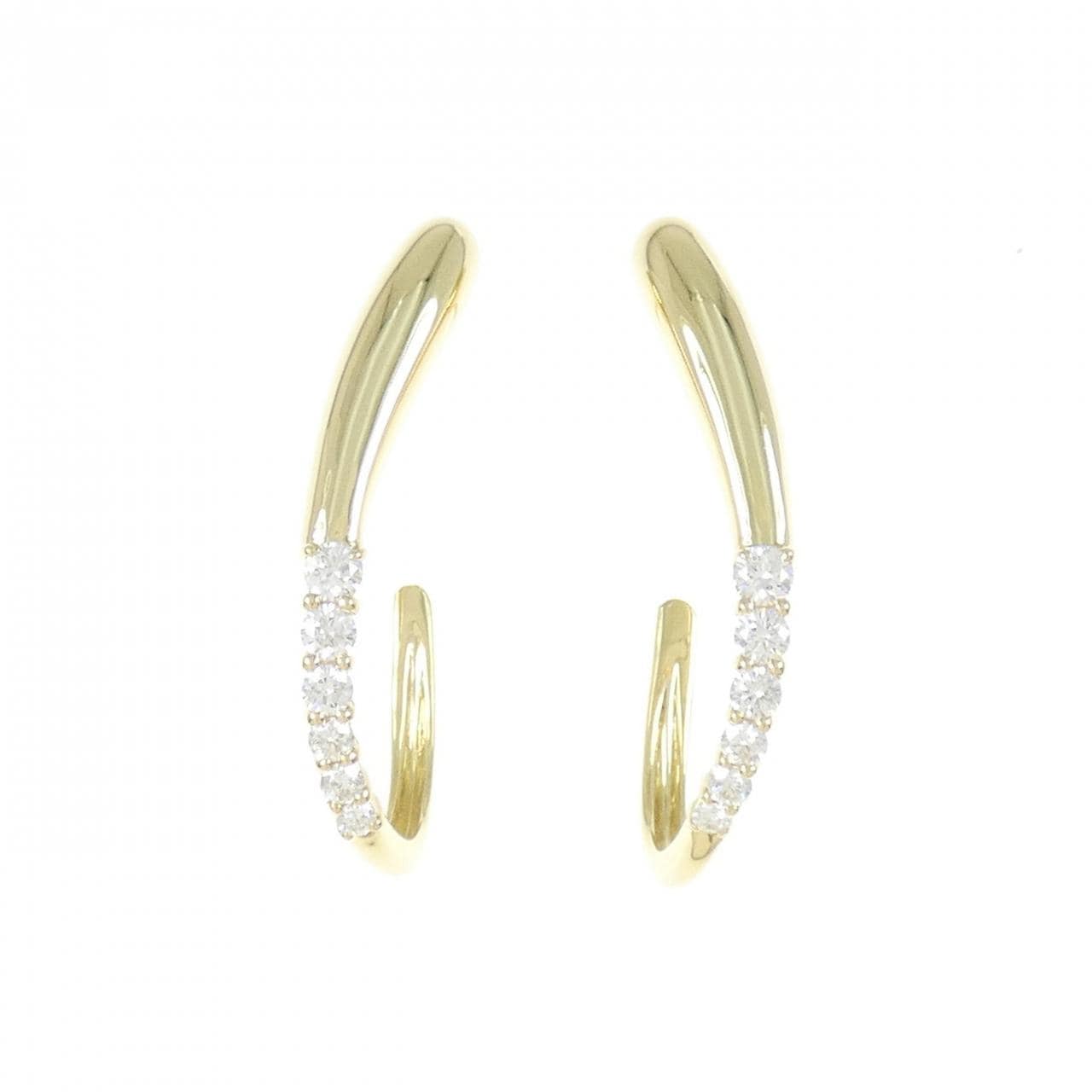 K18YG Diamond Earrings 0.55CT
