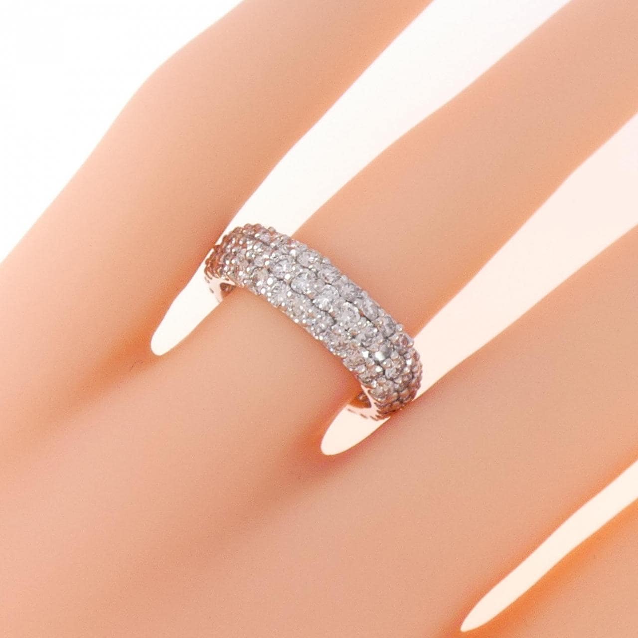 PT Full Eternity Diamond Ring 3.35CT