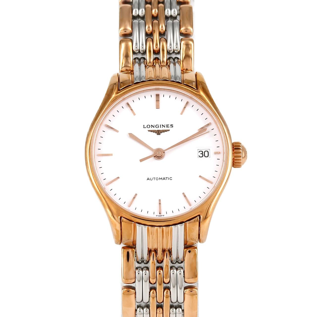 [新品] LONGINES Reel RG Combi L4.360.1.12.7 SSxGP自動上弦