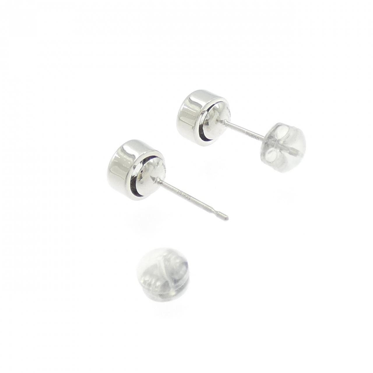 PT900 ソリティア ダイヤモンド ピアス 1.27CT