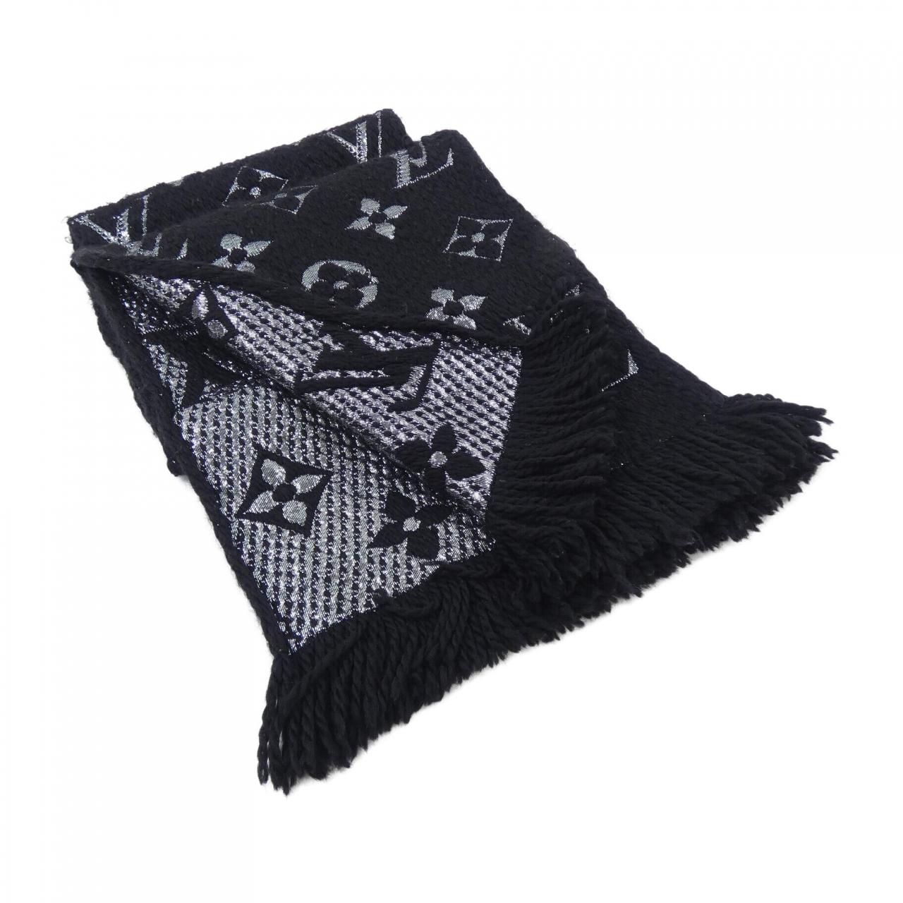 ルイヴィトン LOUIS VUITTON ロゴマニア M75833 MUFFLER