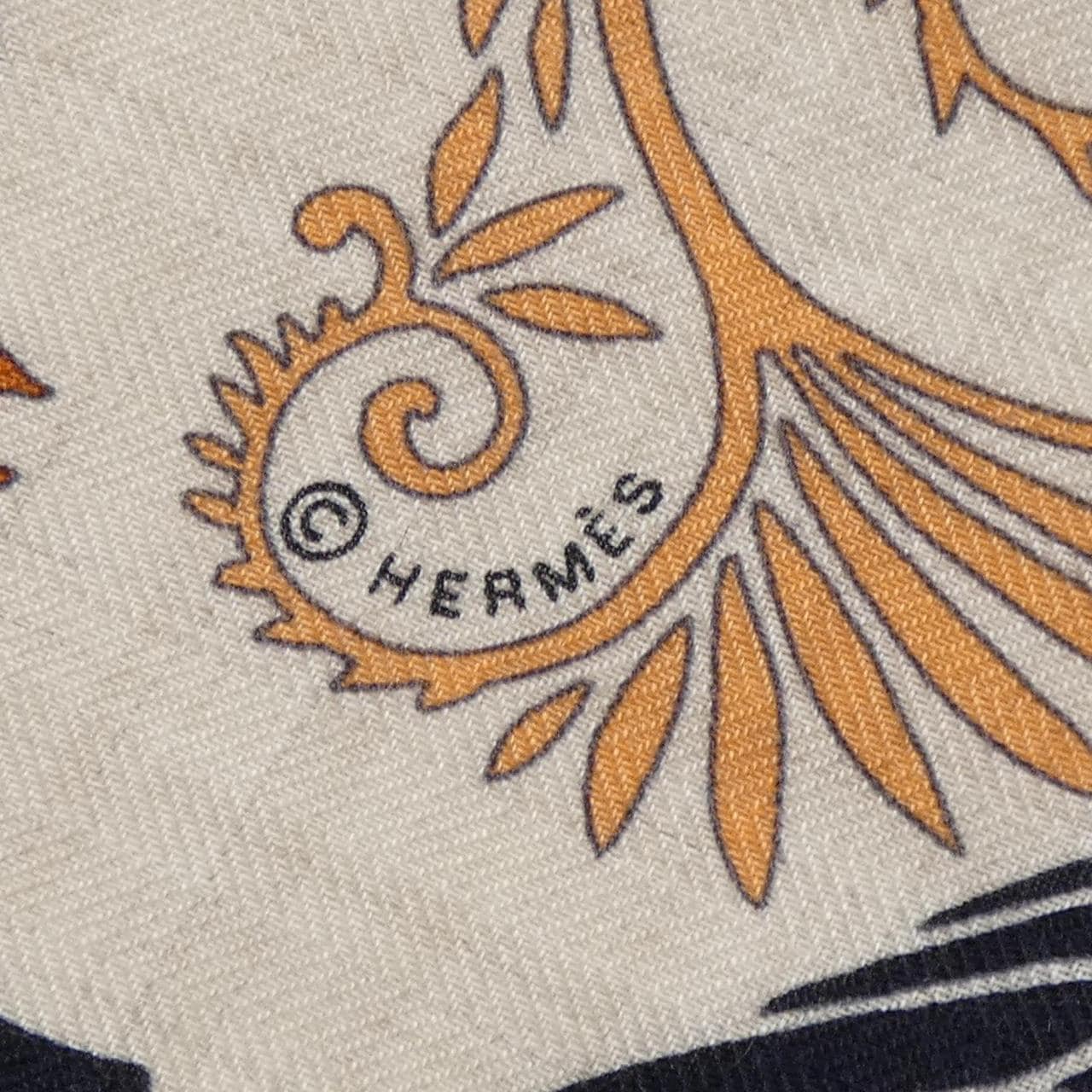 エルメス HERMES SOUS LE CHARME D'ORPHEE H244177S カレジェアン140 ショール
