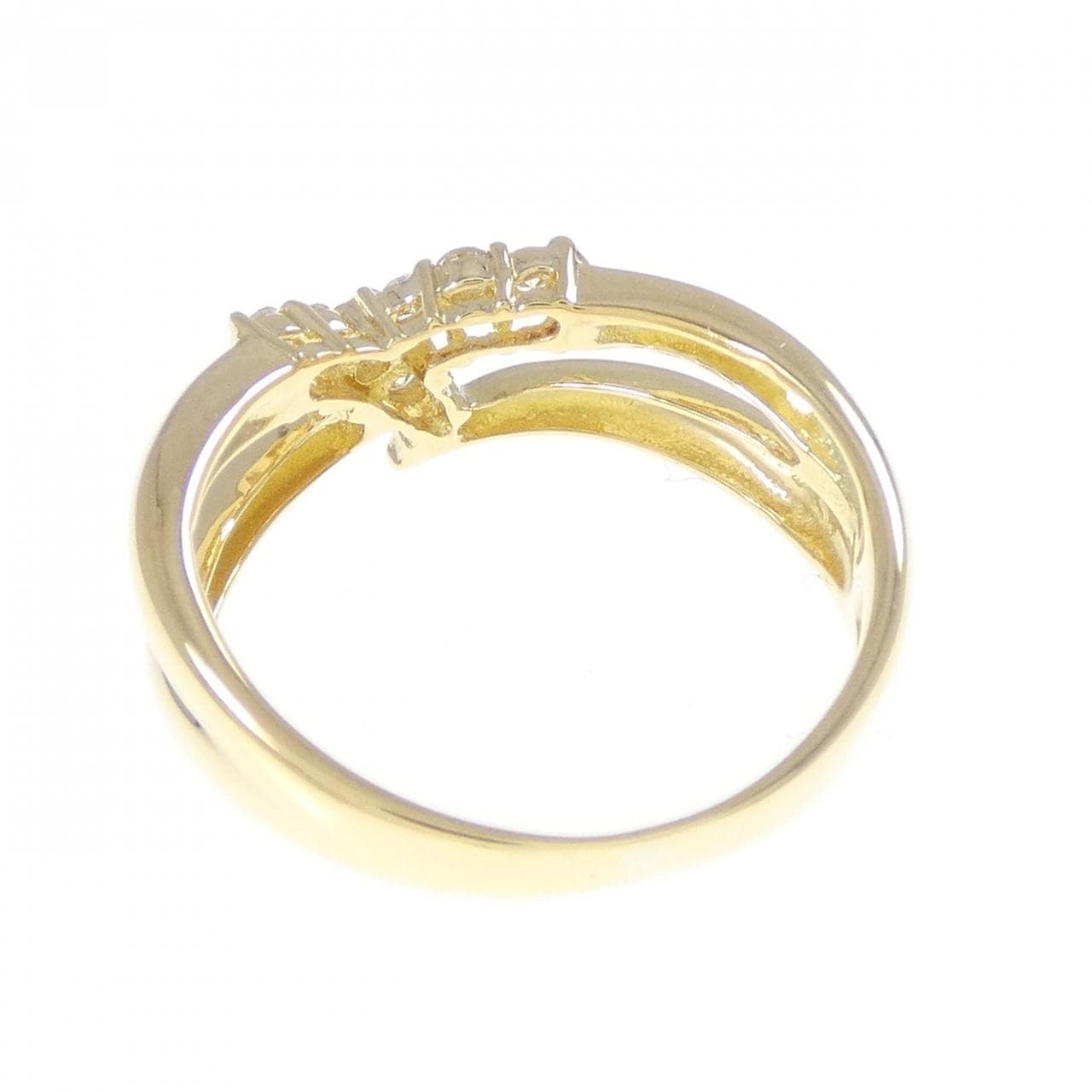 K18YG ダイヤモンド リング 0.11CT