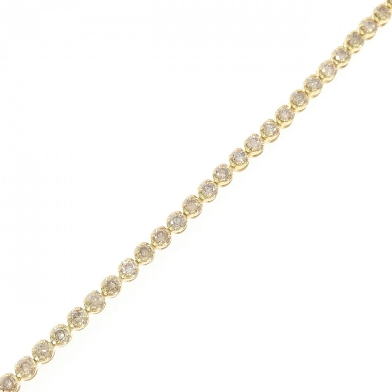 K18YG ダイヤモンド ブレスレット 1.55CT