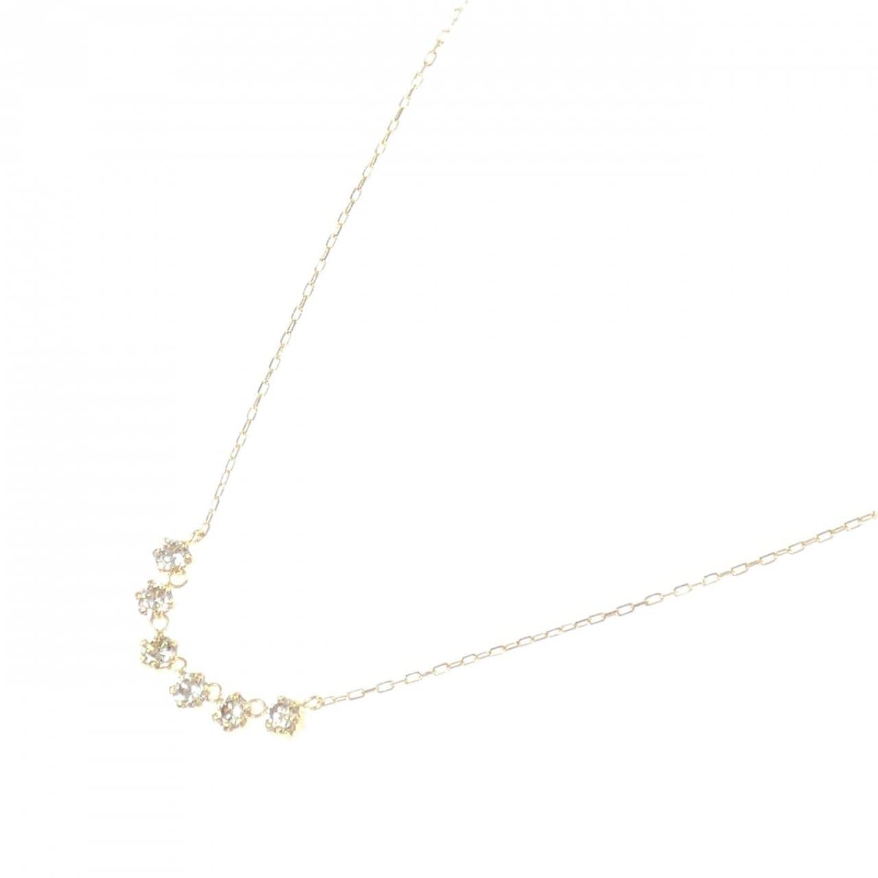 K18YG ダイヤモンド ネックレス 0.50CT