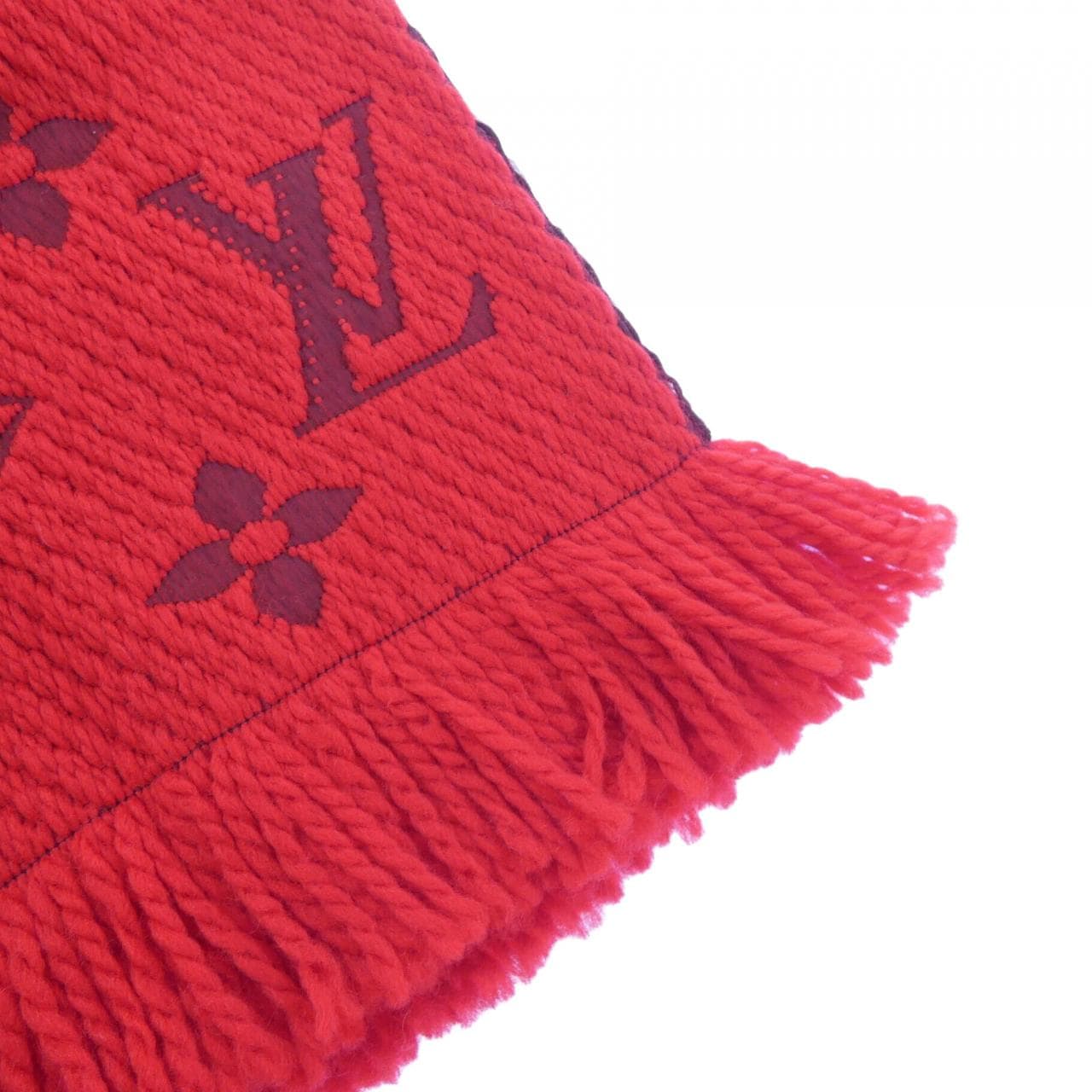 ルイヴィトン LOUIS VUITTON エシャルプ ロゴマニア M72432 MUFFLER
