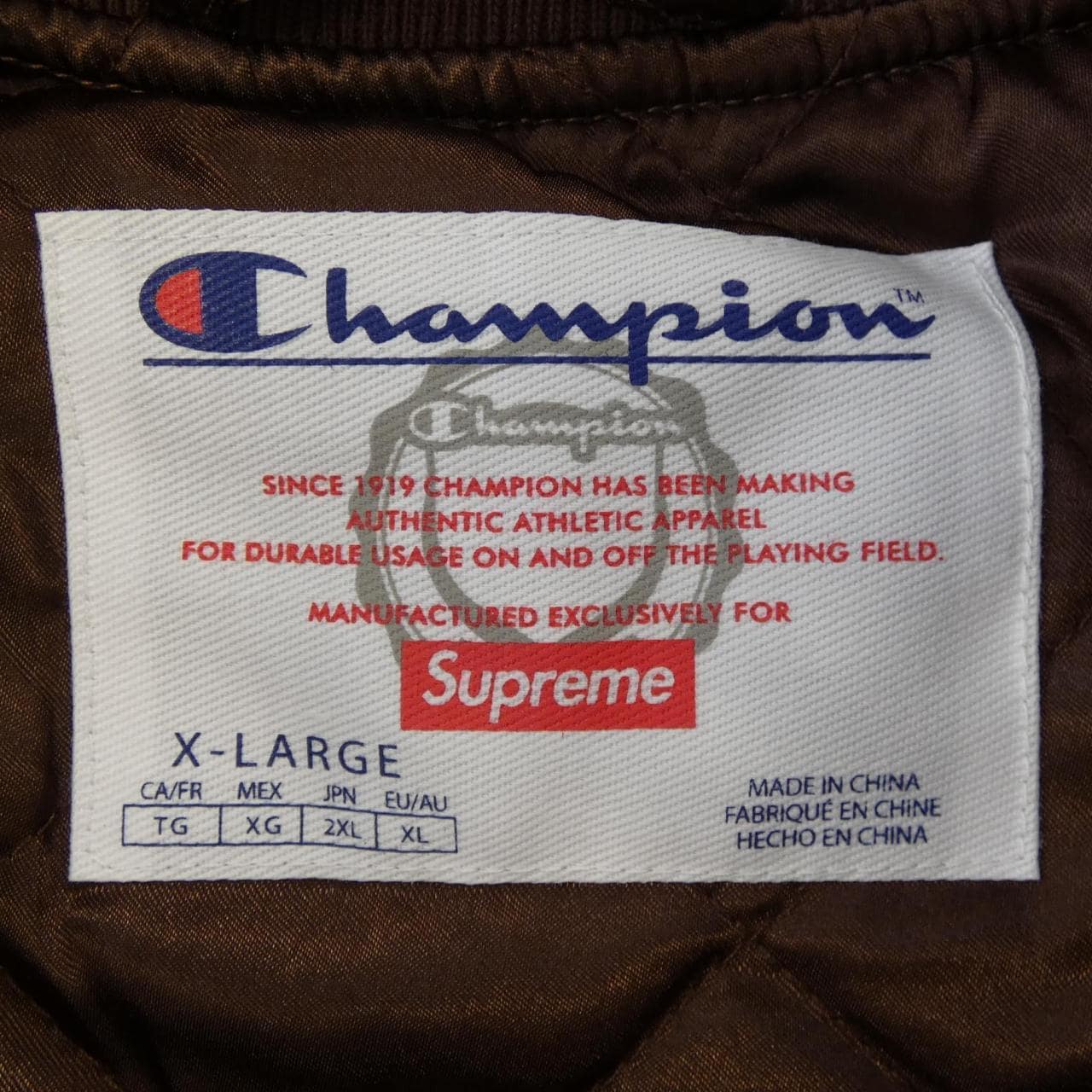 シュプリーム SUPREME CHAMPION ジャケット