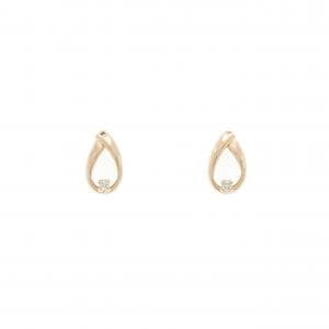 K18PG ダイヤモンド ピアス 0.02CT
