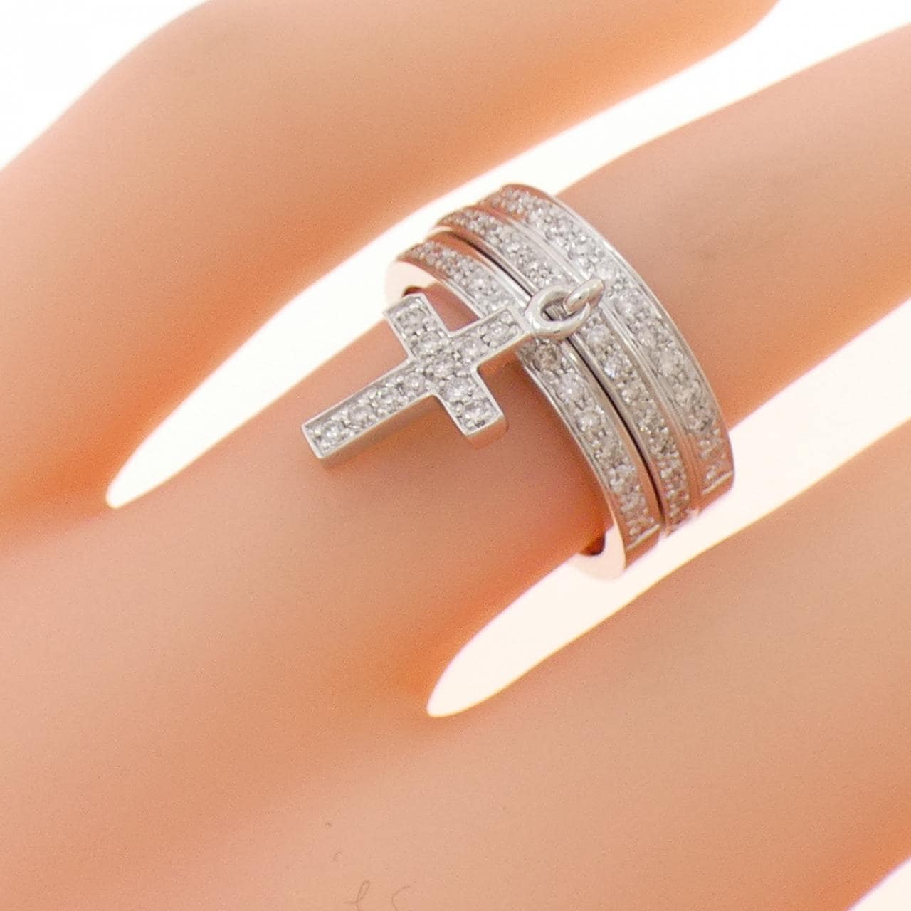 ヴァンドーム ダイヤモンド リング 0.46CT