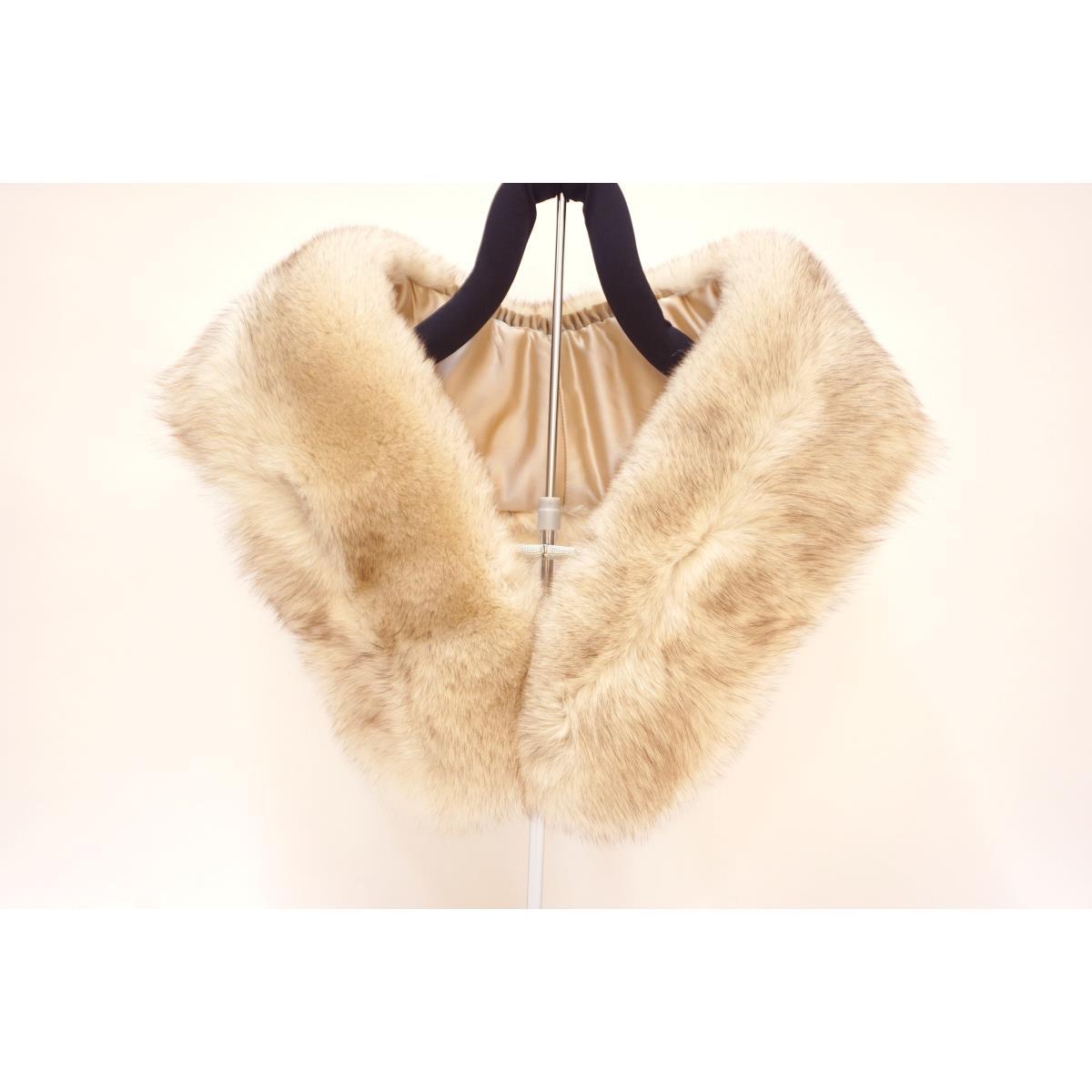 毛皮ストール　ブルーＦＯＸ