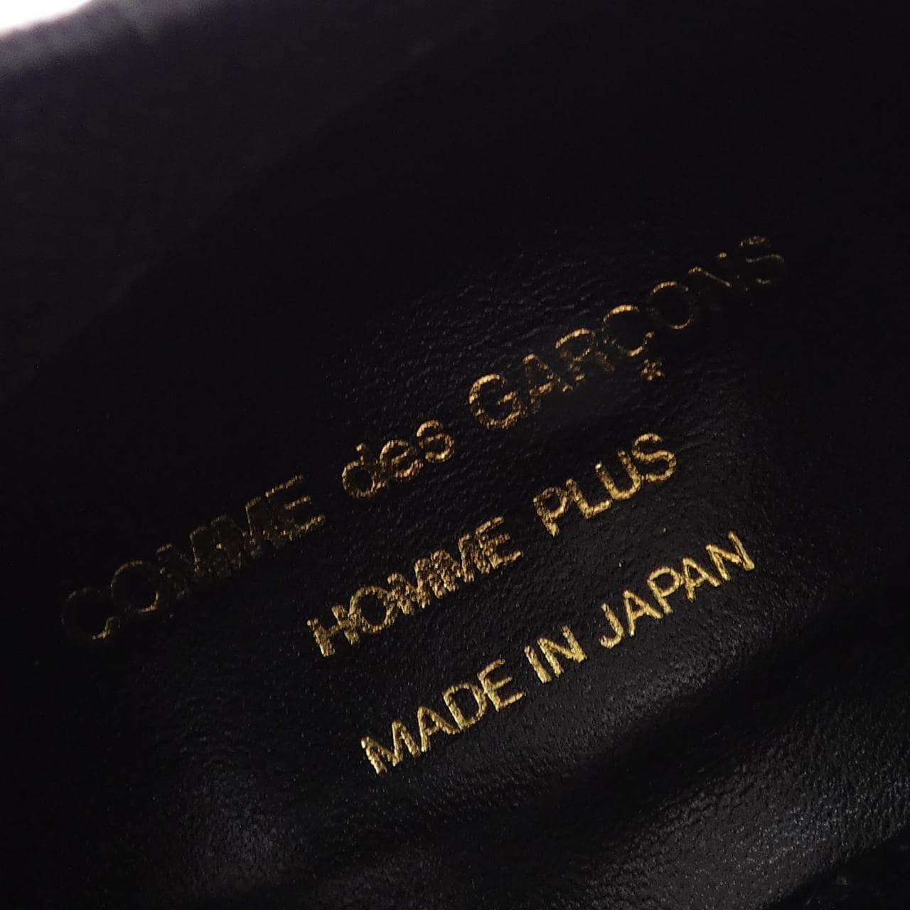 COMME des GARCONS HOMME plus shoes