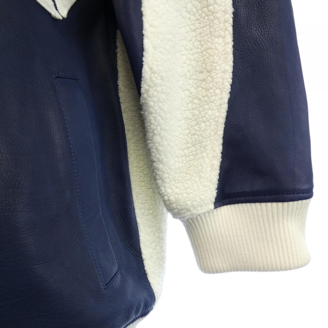 ルイヴィトン LOUIS VUITTON Vuittonフラワーミックスレザーテディ HPL06XZCZ ブルゾン