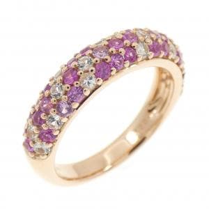 K18PG サファイヤ リング 1.20CT