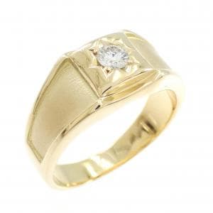 K18YG ダイヤモンド リング 0.165CT