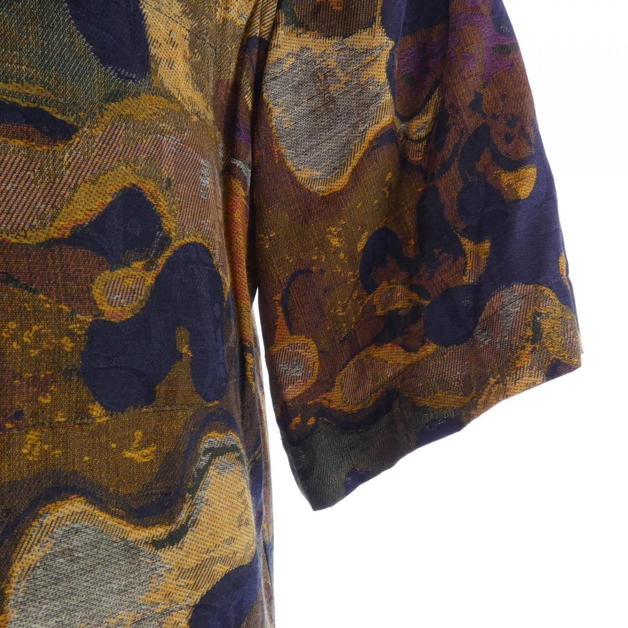 ディオール DIOR PETER DOIG　オブリーク OBLIQUE 033C508A5436 S／Sシャツ