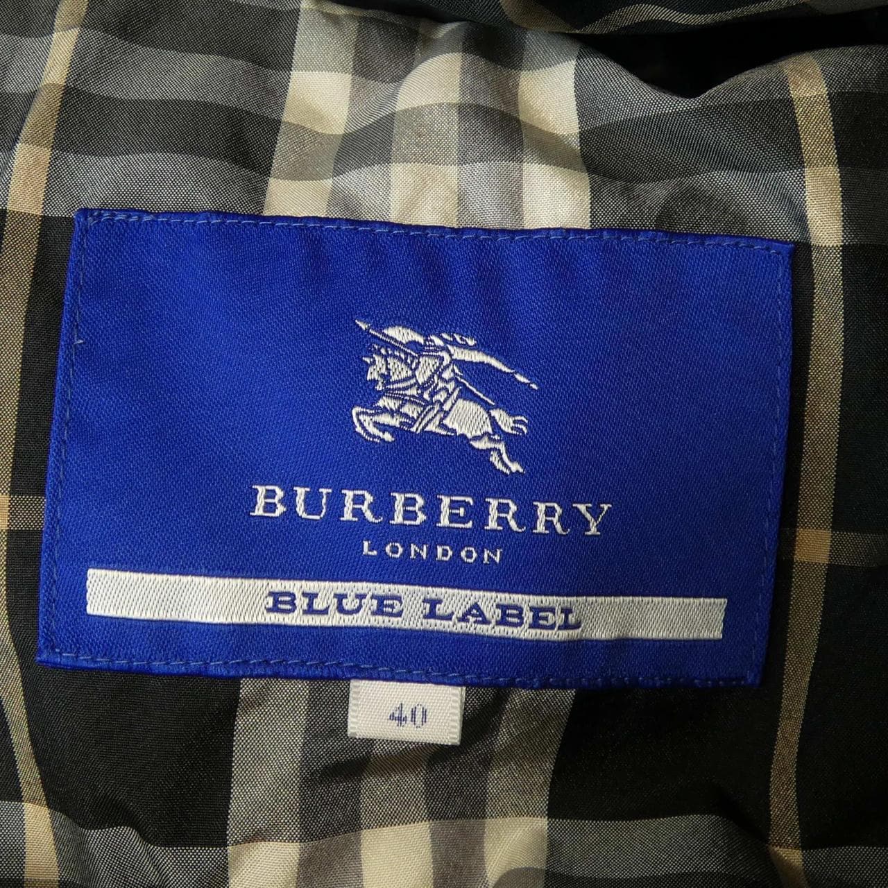 バーバリーブルーレーベル BURBERRY BLUE LABEL ダウンコート