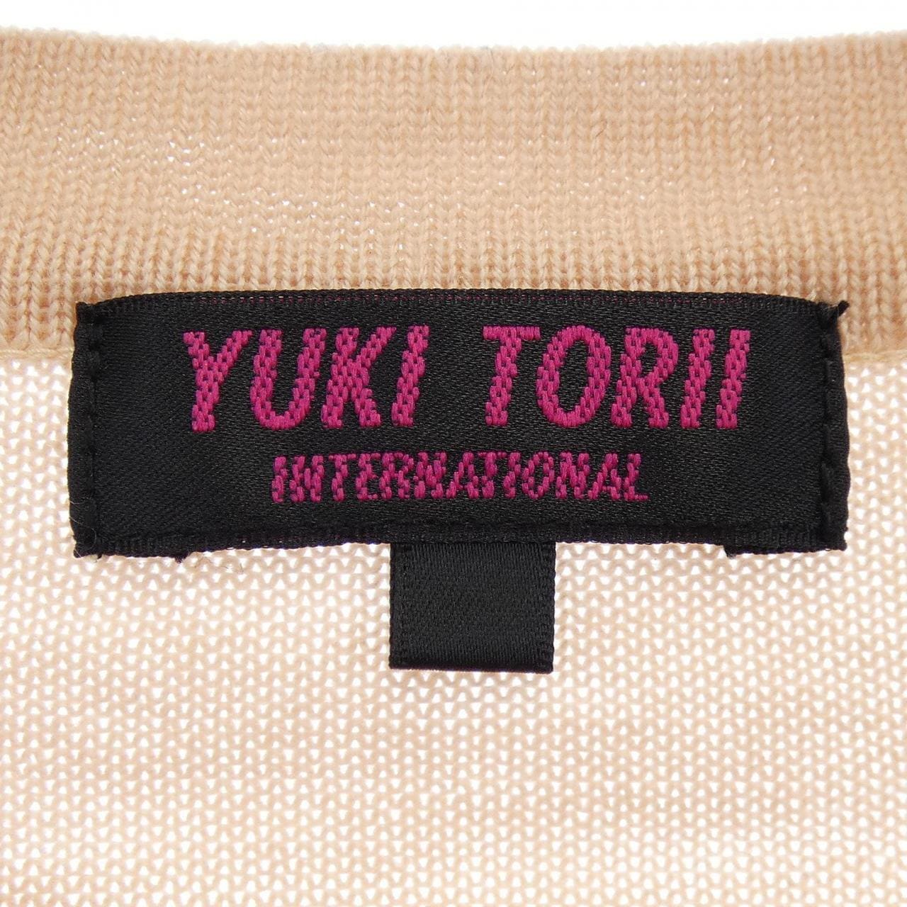 ユキトリイ YUKI TORII カーディガン