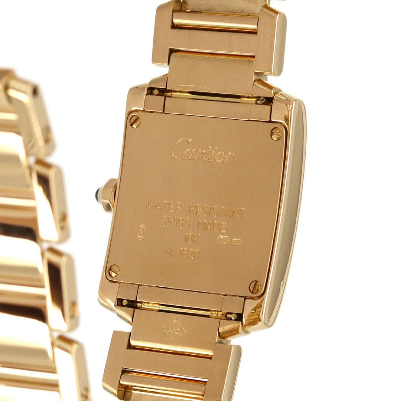 カルティエ タンクフランセーズSM YG W50002N2 YG クォーツ