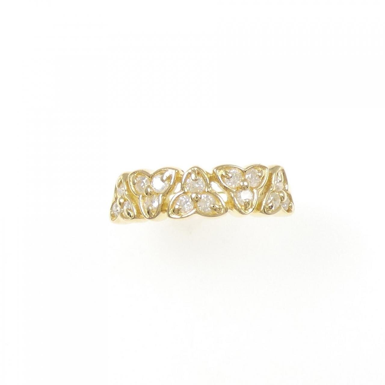 K18YG ダイヤモンド リング 0.31CT