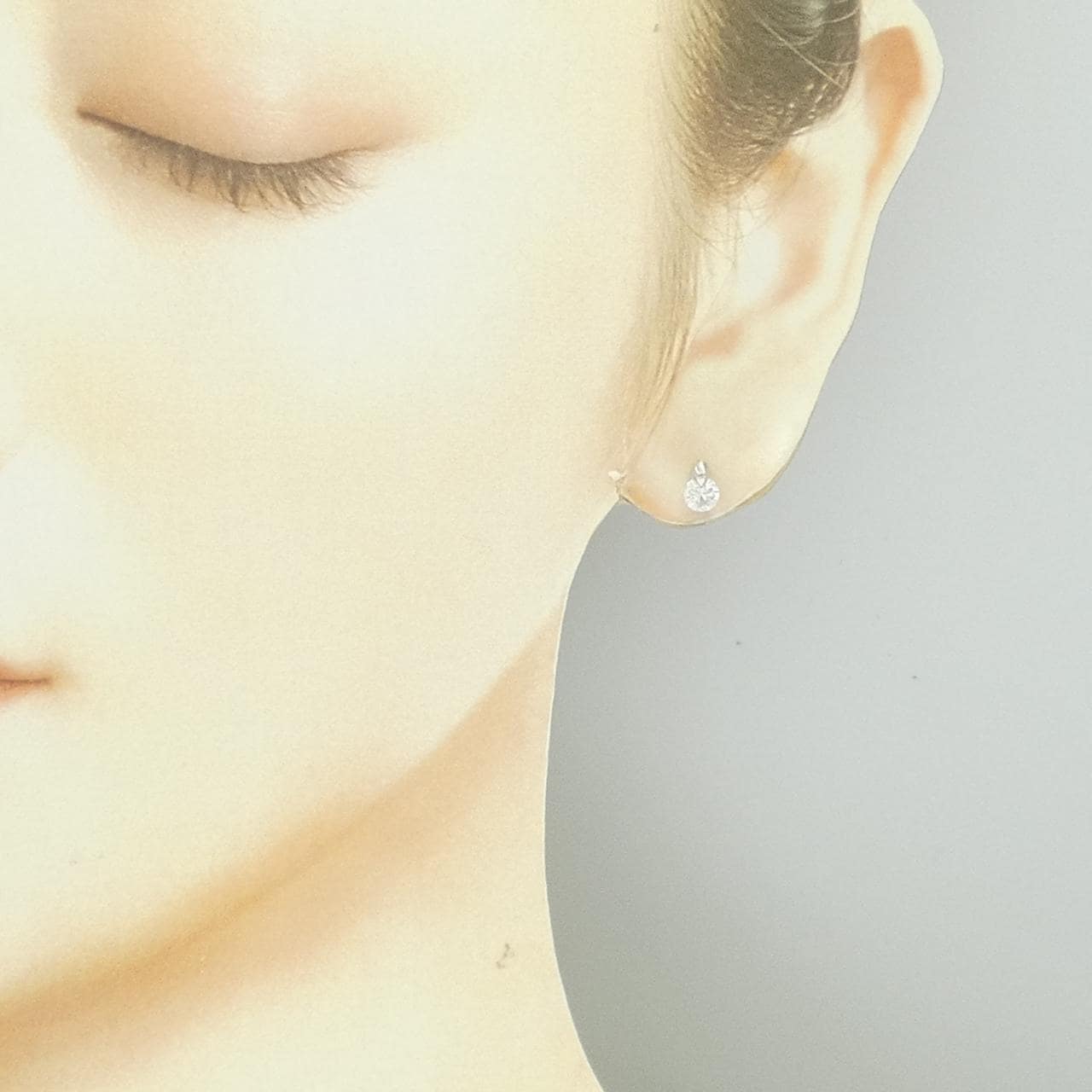 PT/PT900 ダイヤモンド ピアス 0.525CT