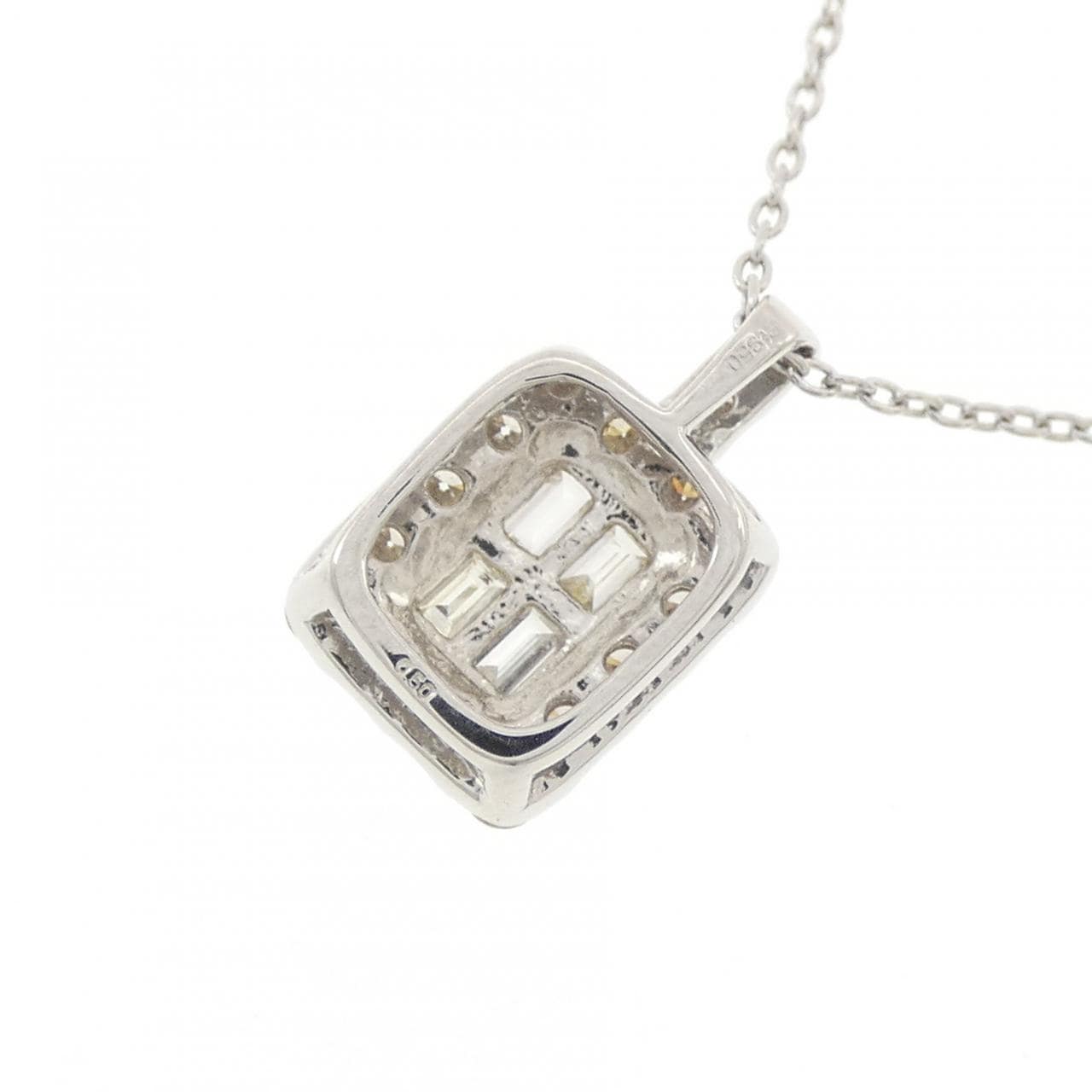 PT950/PT850 ダイヤモンド ネックレス 0.50CT