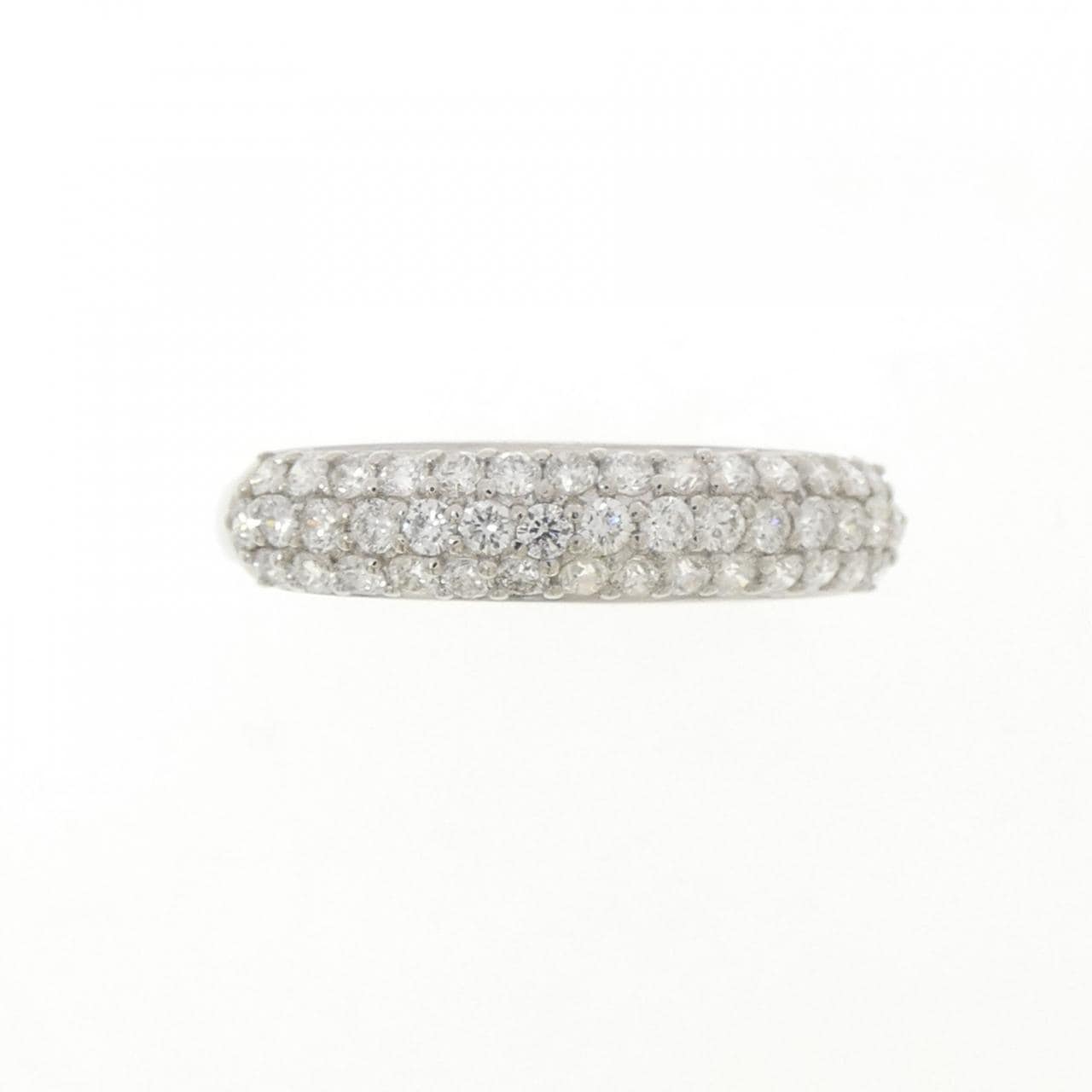 PT900 パヴェ ダイヤモンド リング 0.50CT