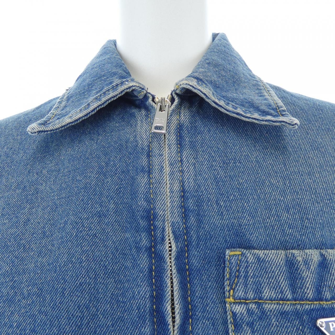 プラダ PRADA トライアングルロゴ GFB279 S212 1ZAB デニムジャケット