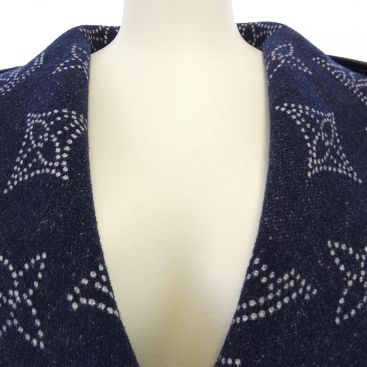 ルイヴィトン LOUIS VUITTON リバーシブルマヒナモノグラムラップコート FMCO09J54 コート