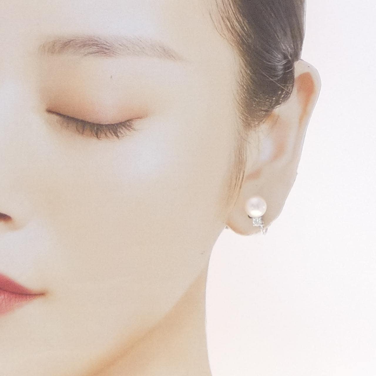 ミキモト アコヤパール イヤリング 8mm