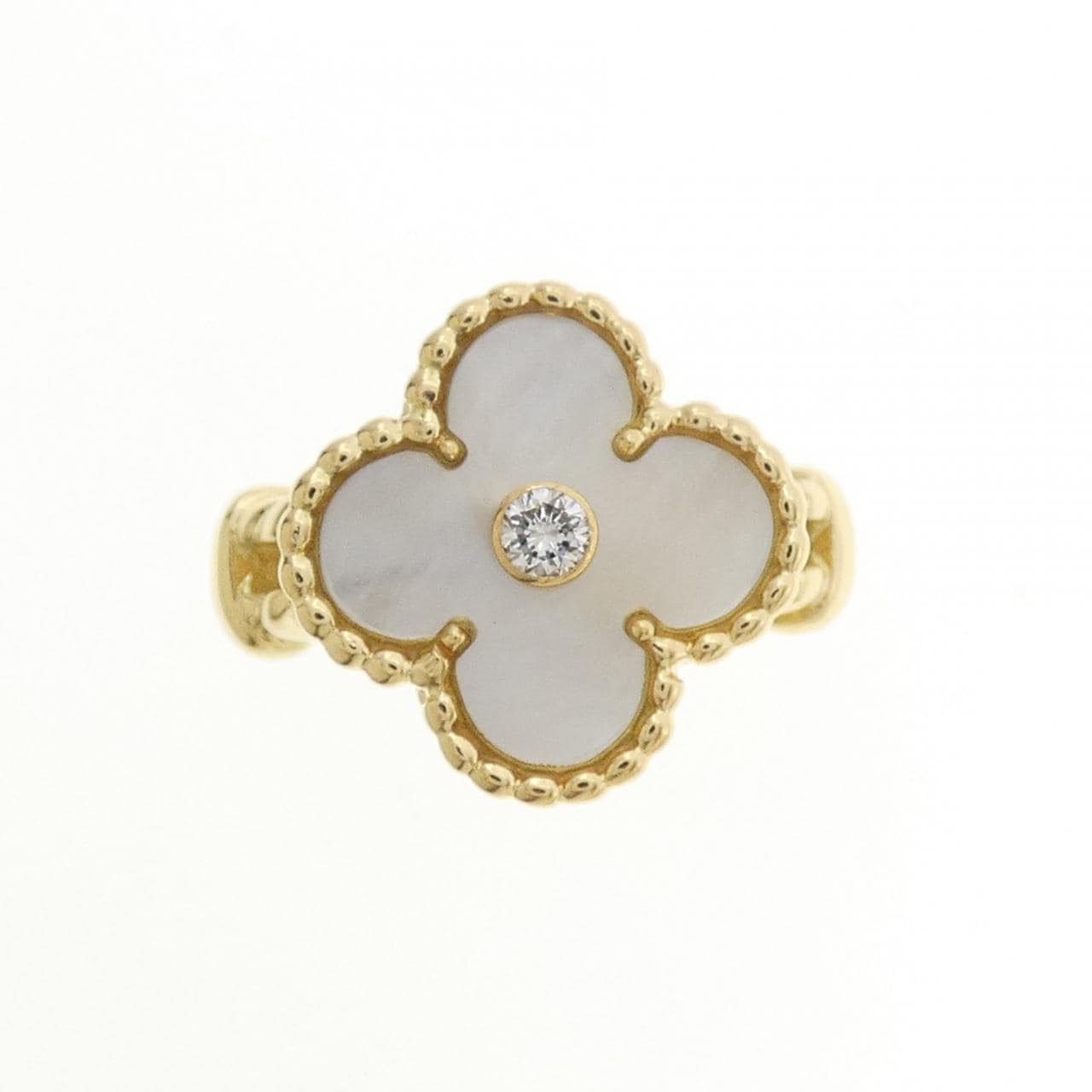 ヴァンクリーフ&アーペル ヴィンテージアルハンブラ リング