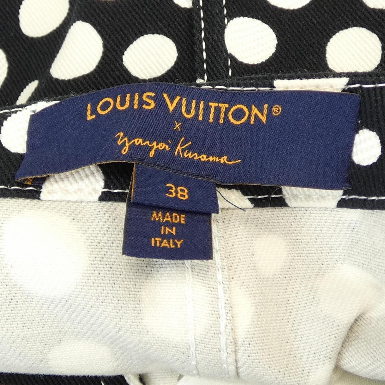 ルイヴィトン LOUIS VUITTON LV×YK インフィニティ ドットミニスカート FOSK17U84 草間彌生 スカート