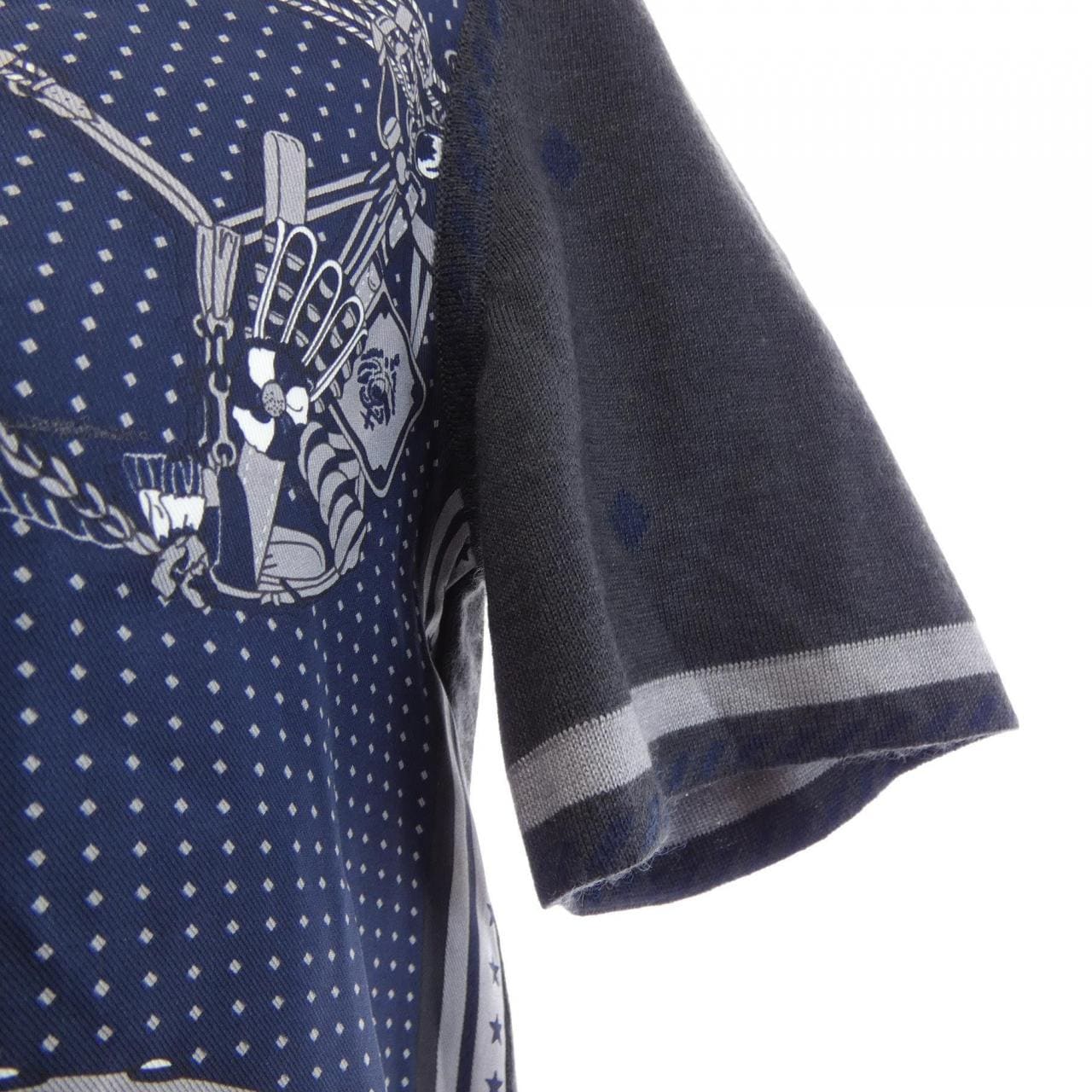 エルメス HERMES HARNAIS DE COUR BANDANA 2H2824DS ツイルレーヌ ポロシャツ